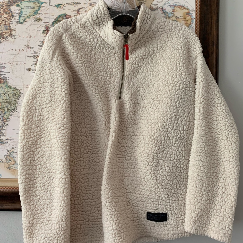 Teddy quarter zip